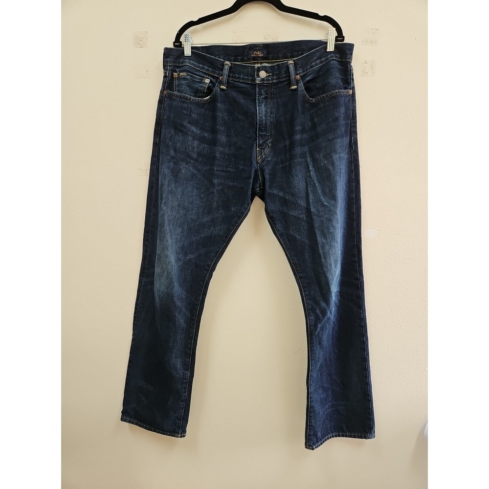 Polo Ralph Lauren Jeans Mens Size 36x 32 (36x31) Hamilton Relaxed Straight